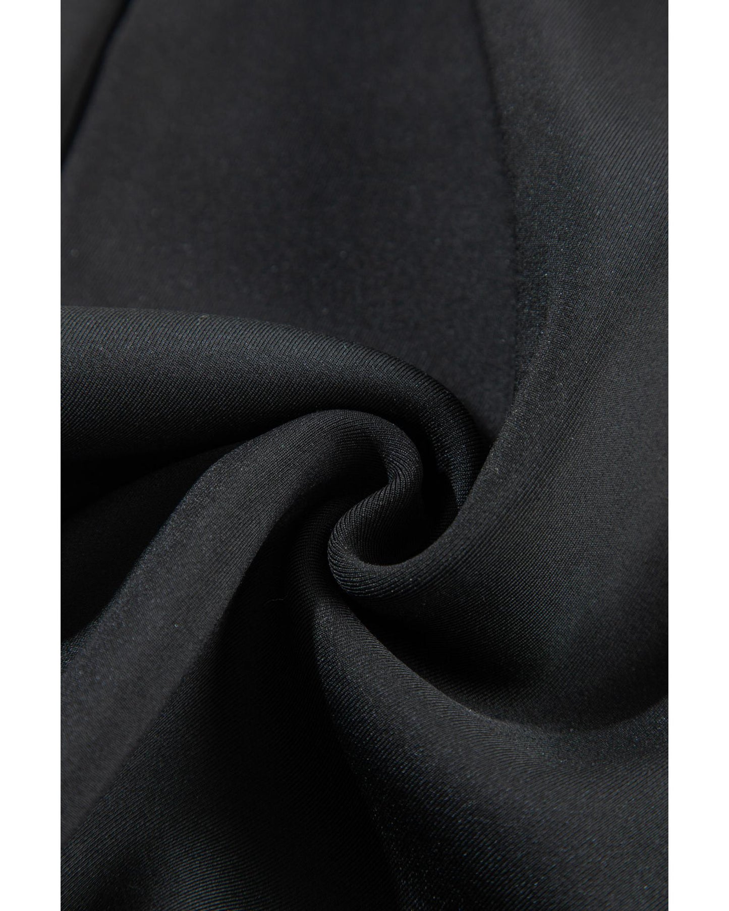 Black Fleece Lining Winter High Waist Leggings - L