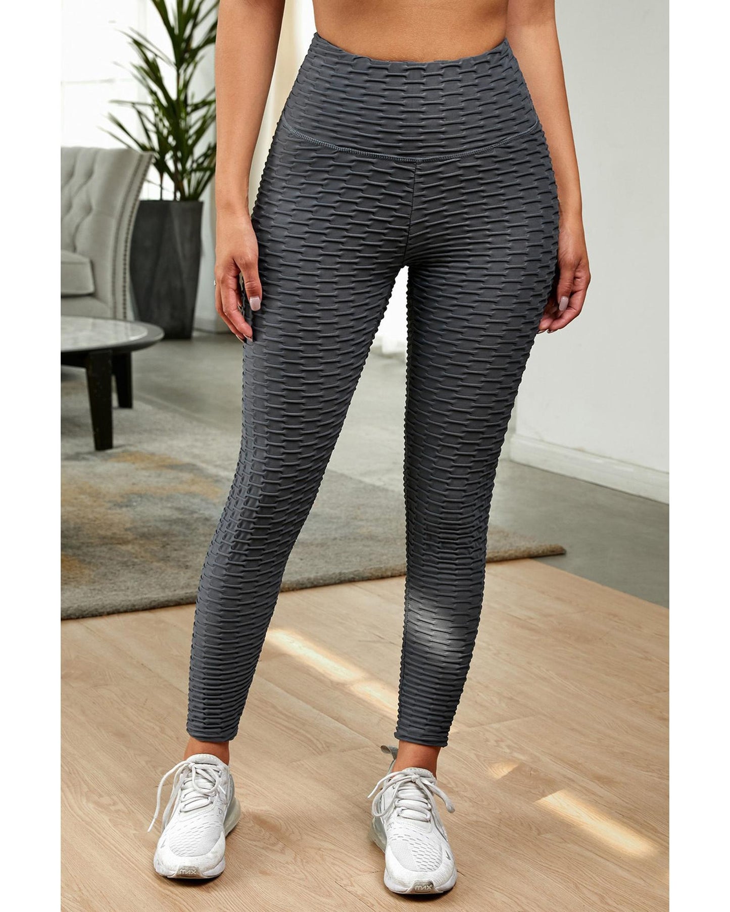 Gray Perfect Shape Leggings - L