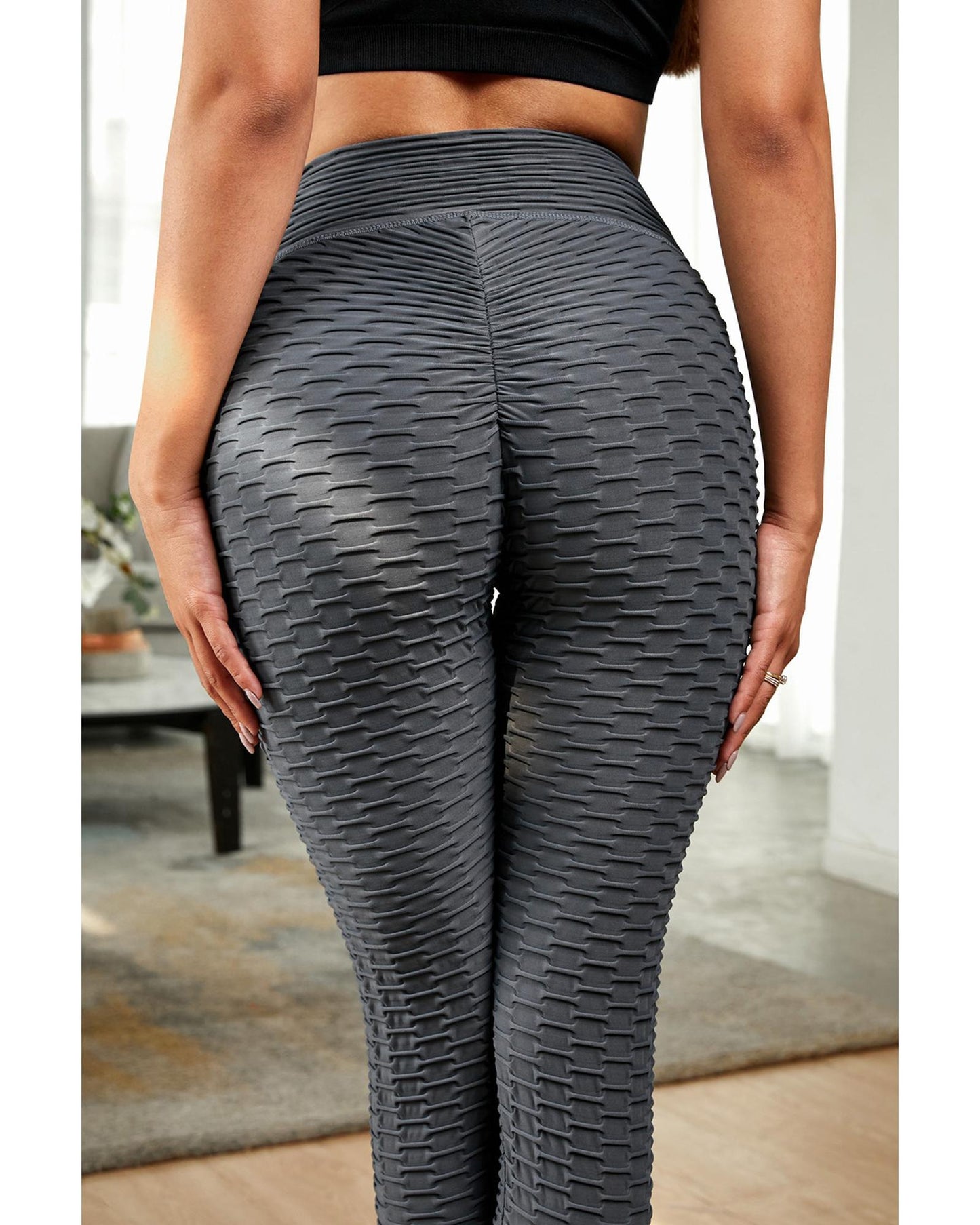 Gray Perfect Shape Leggings - M