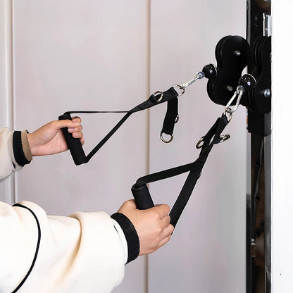 2 x Universal Foam Handle Exercise Machine Attachments