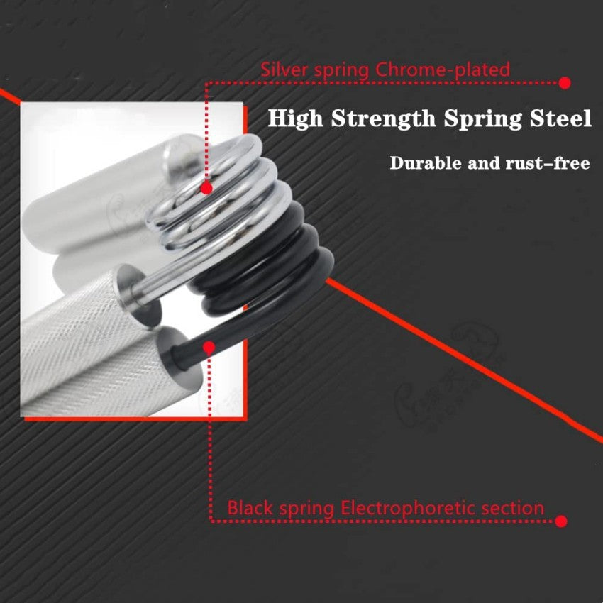 2 pcs Black Heavy Duty Metal Hand Grip Strengthener - Hand Training Equipment for Rehabilitation & Fitness with Adjustable Resistance 200LB