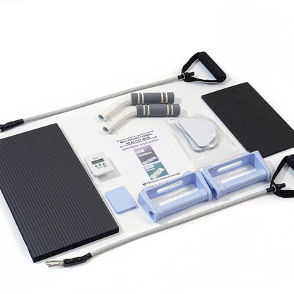 Black Foldable Multi-Functional Abdominal Trainer – Home Workout Fitness Board