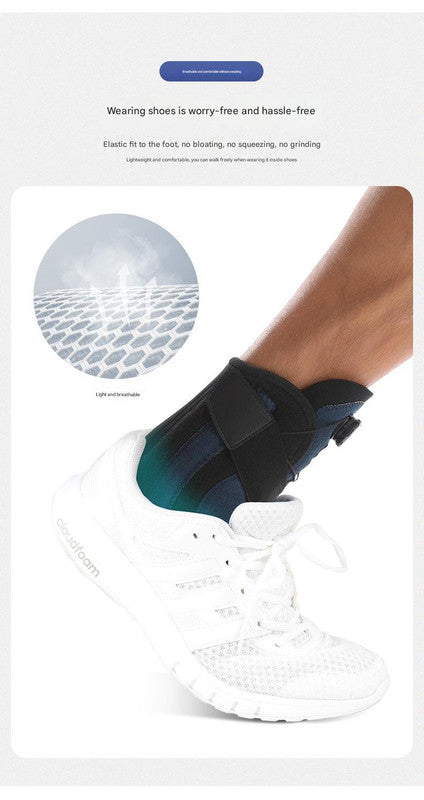 1 Pair Black Pink Adjustable Ankle Brace – Compression Support for Running, Sports, and Ankle Recovery