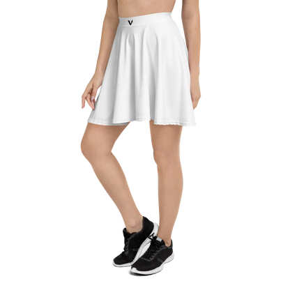Voltive Flow Skater Skirt - White