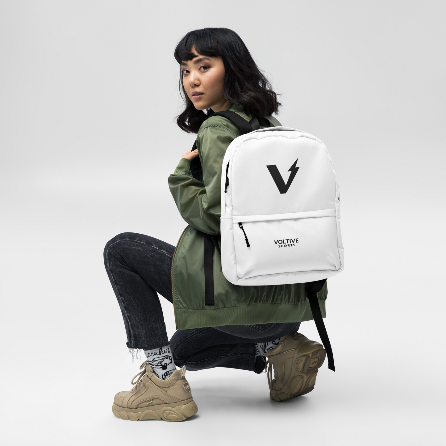 Voltive Everyday Performance Backpack - White