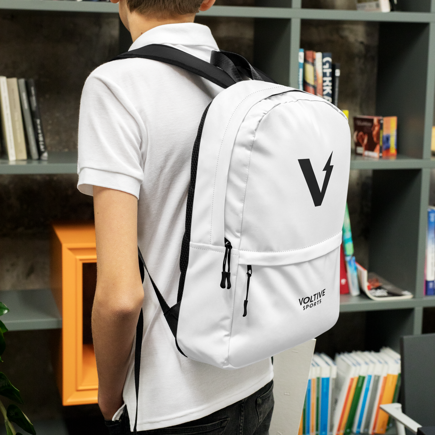 Voltive Everyday Performance Backpack - White