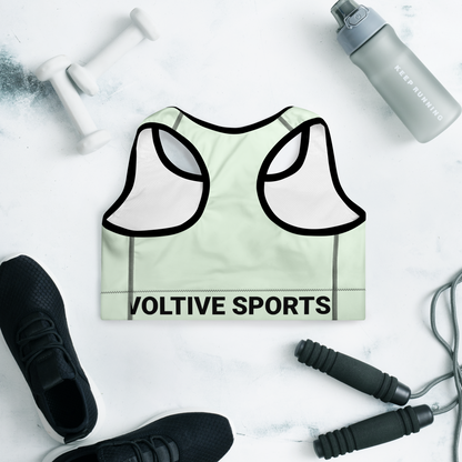 Voltive Sports Padded Performance Bra - Honeydew