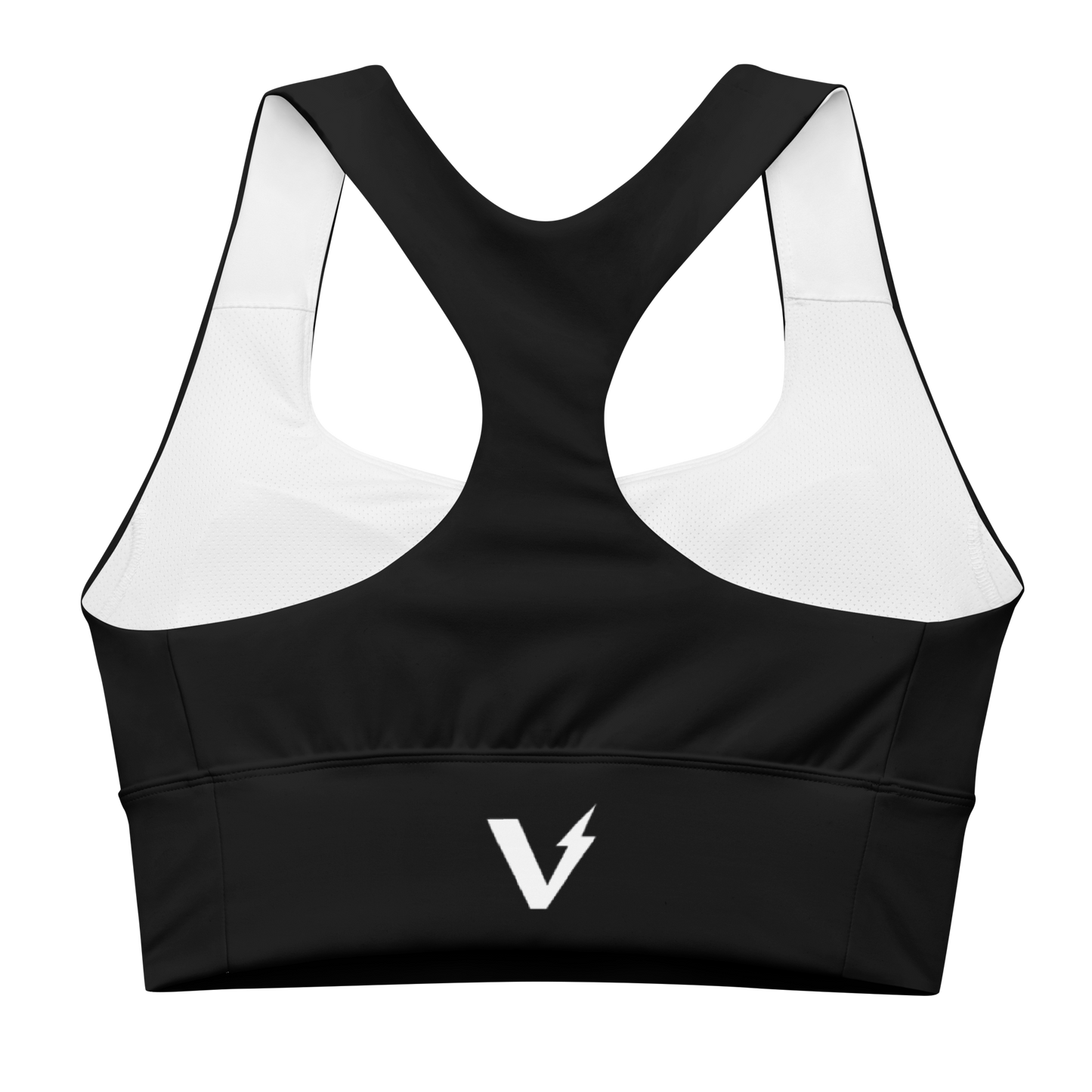 Voltive Recycled Longline Sports Bra - Black