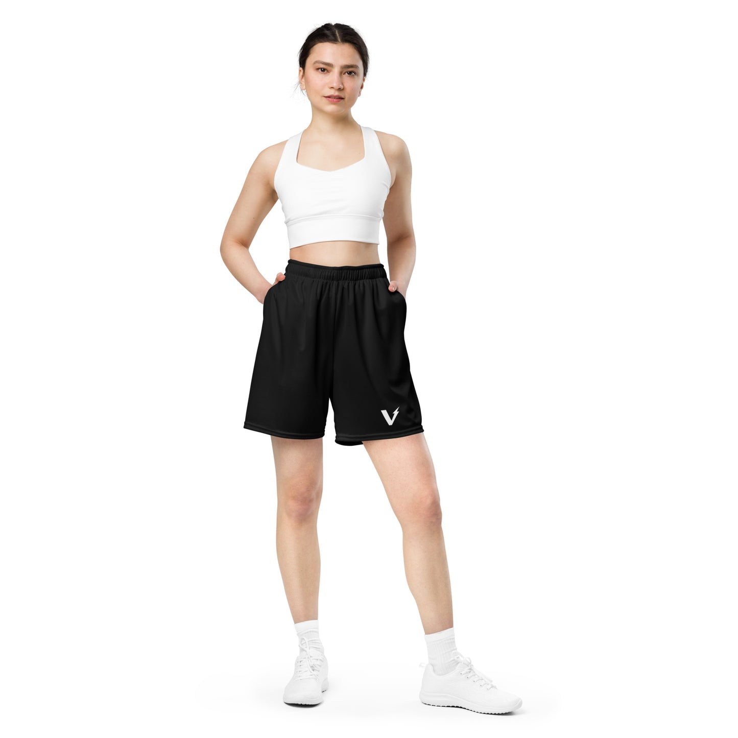 Voltive Unisex mesh shorts