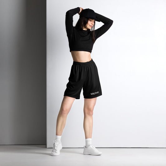 Voltive Unisex mesh shorts