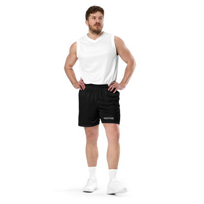 Voltive Unisex mesh shorts