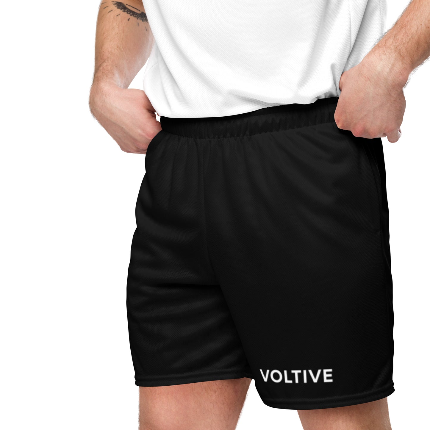 Voltive Unisex mesh shorts