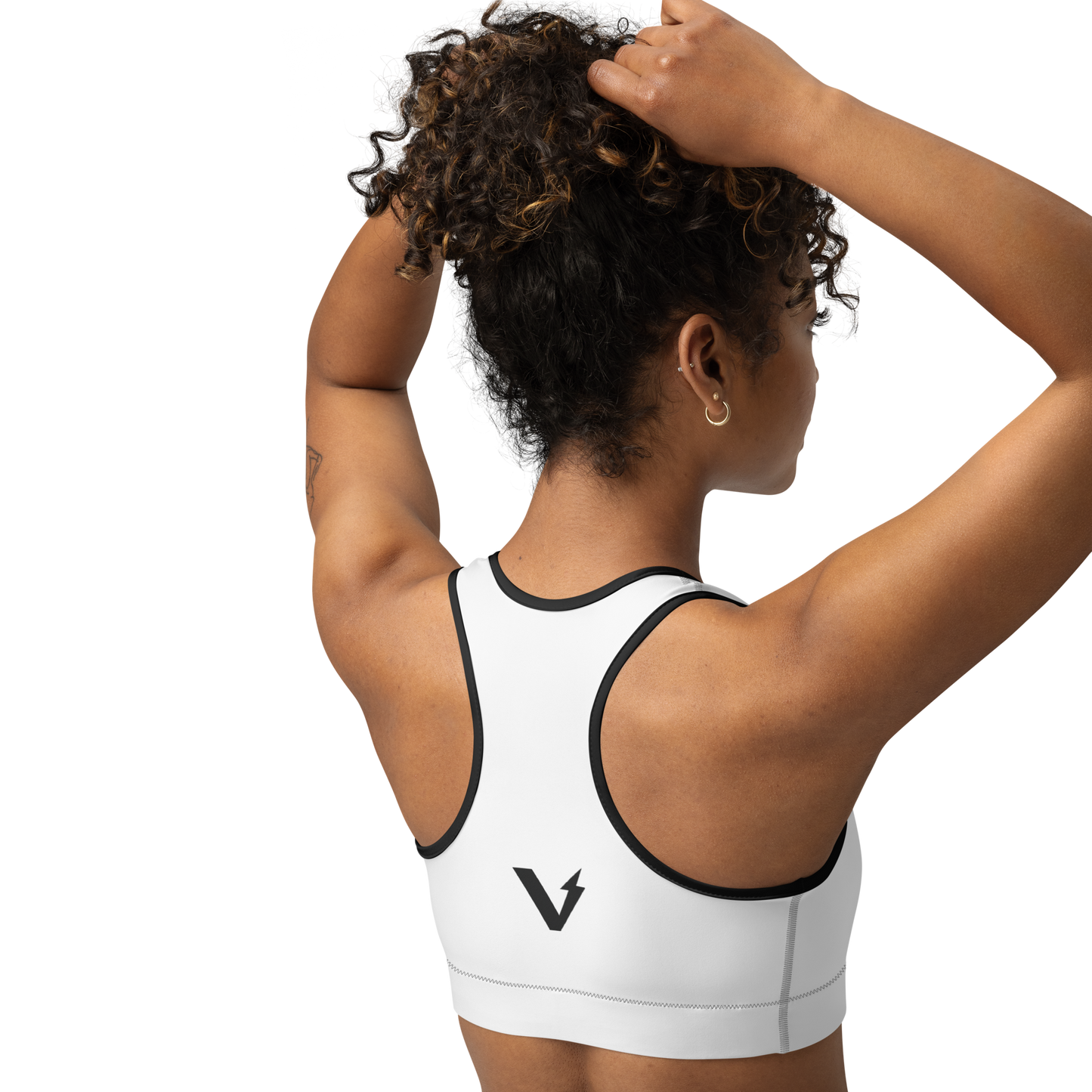 Voltive Sports Bra - White