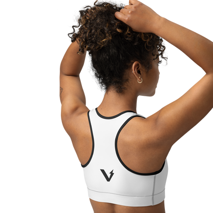 Voltive Sports Bra - White