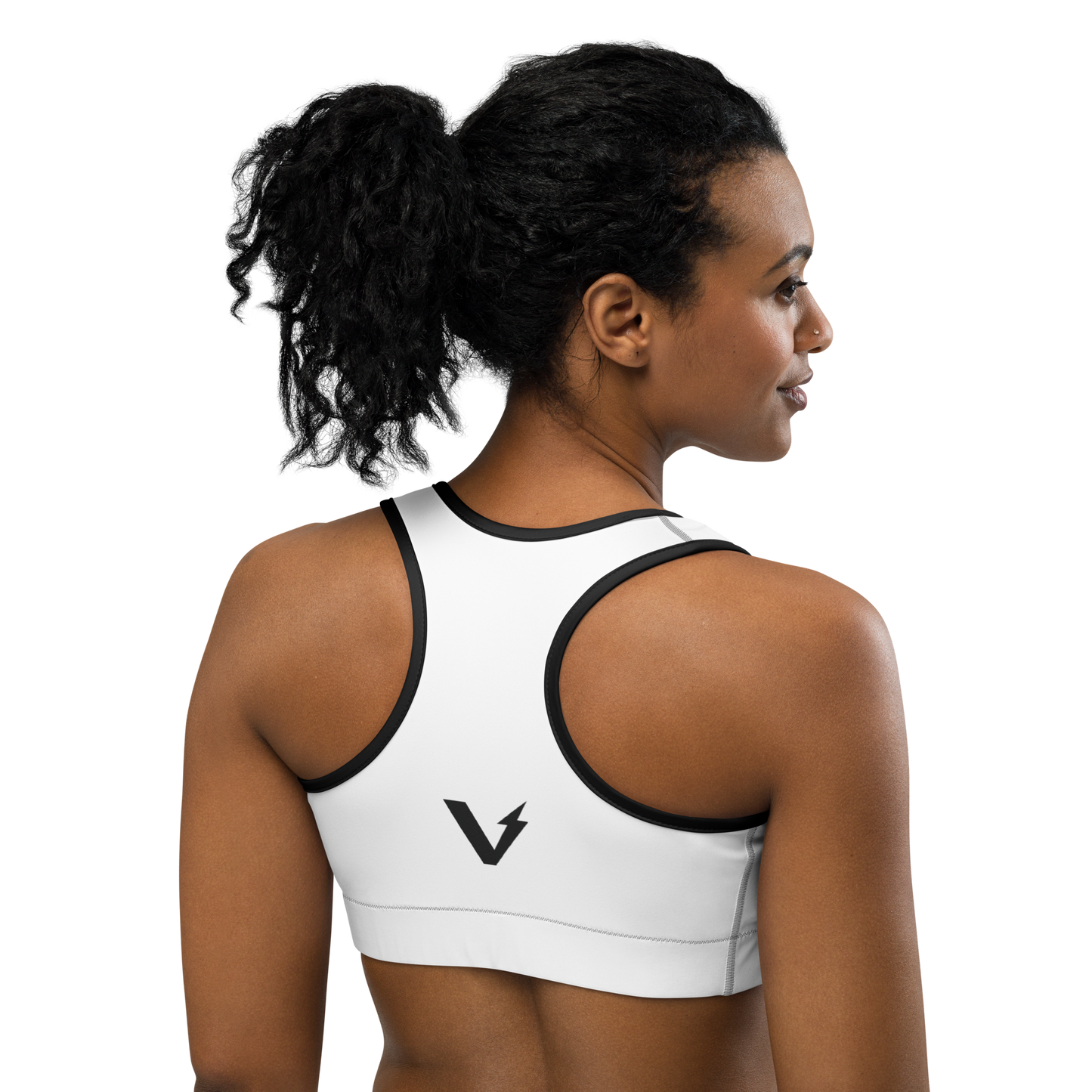 Voltive Sports Bra - White