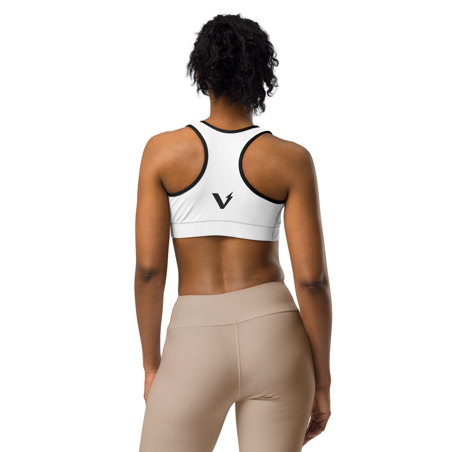 Voltive Sports Bra - White