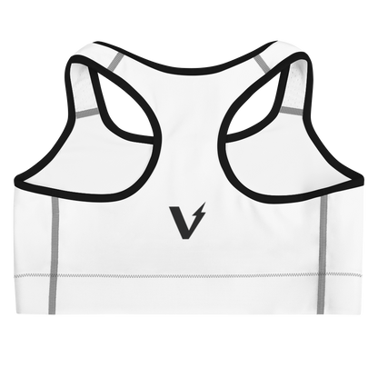 Voltive Sports Bra - White