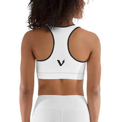 Voltive Sports Bra - White