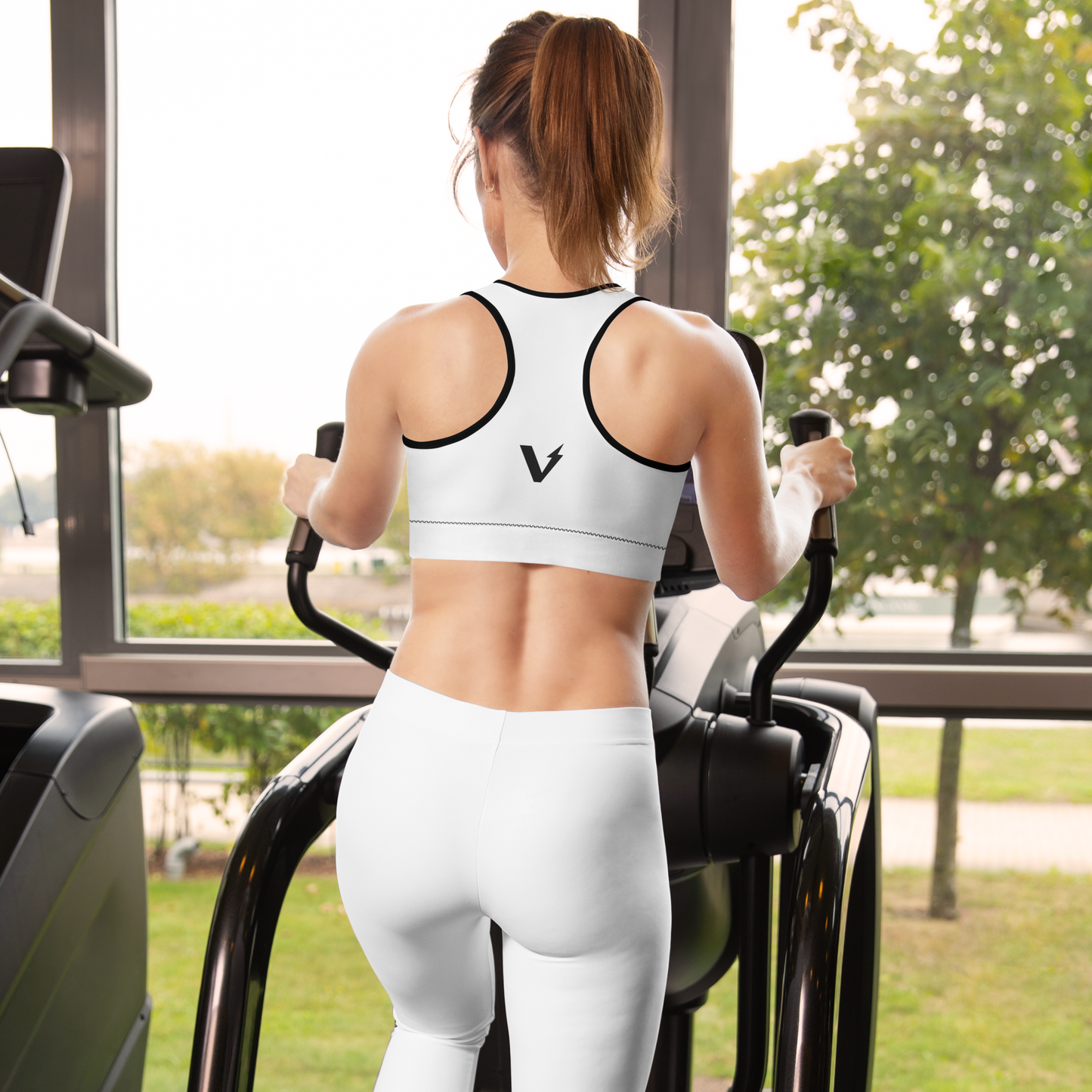 Voltive Sports Bra - White