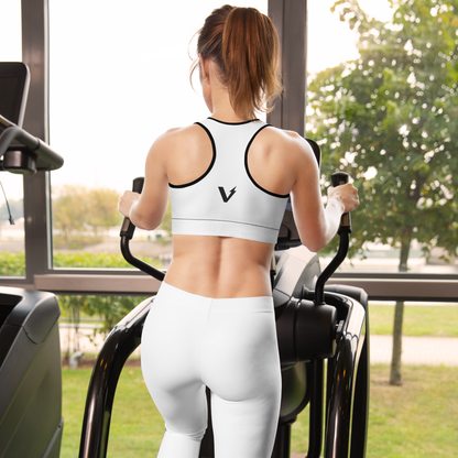 Voltive Sports Bra - White