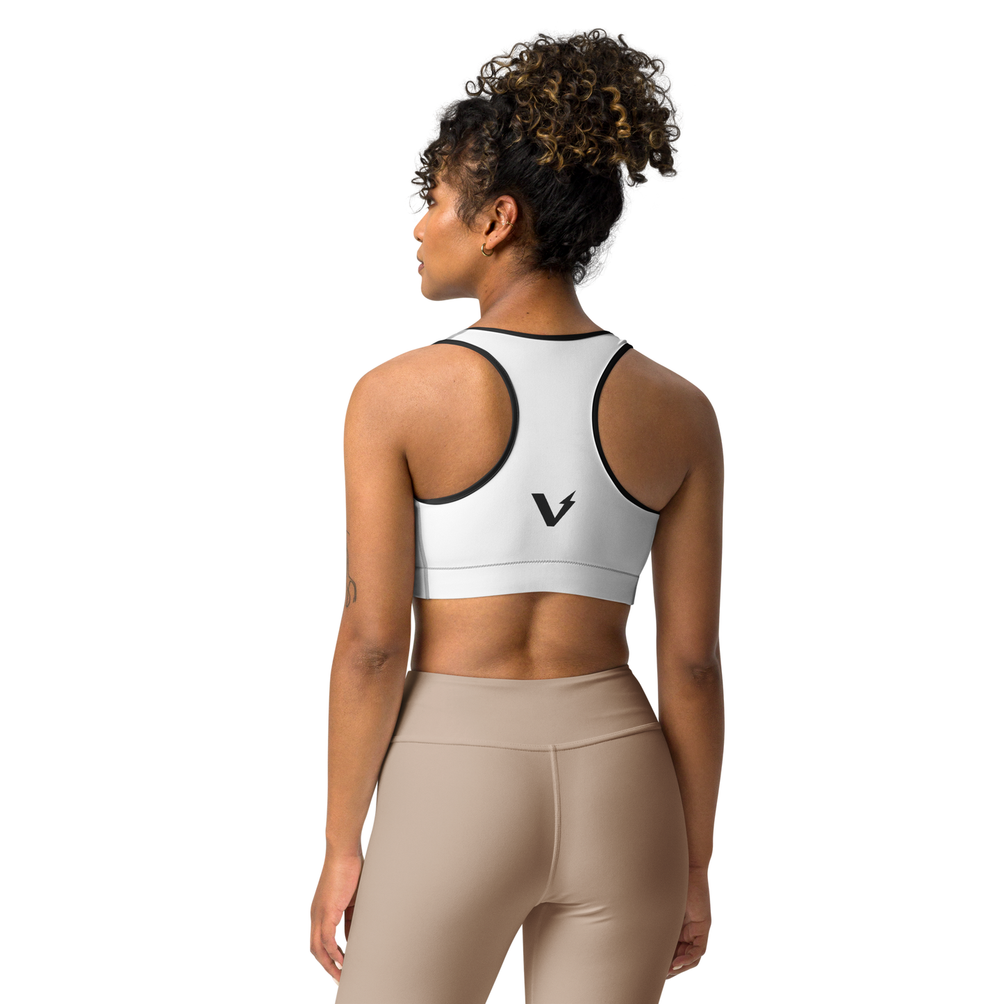 Voltive Sports Bra - White