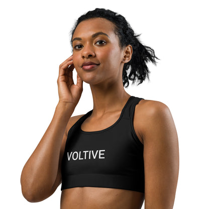 Voltive Sports Bra - Black