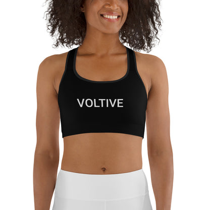 Voltive Sports Bra - Black