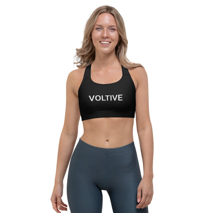 Voltive Sports Bra - Black