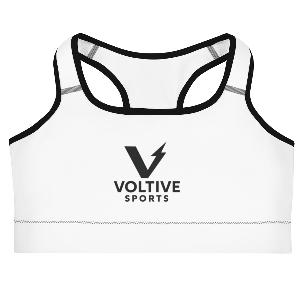 Voltive Sports Bra - White