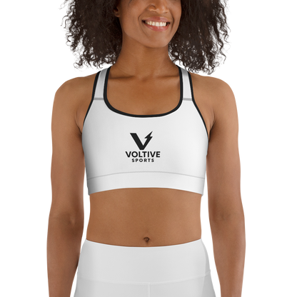 Voltive Sports Bra - White
