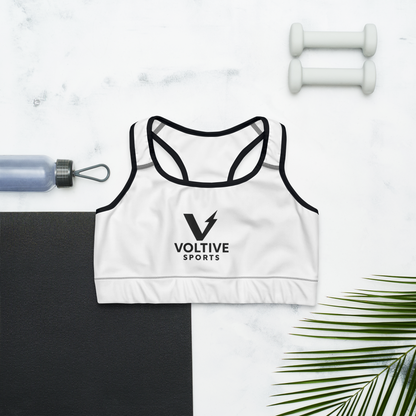 Voltive Sports Bra - White