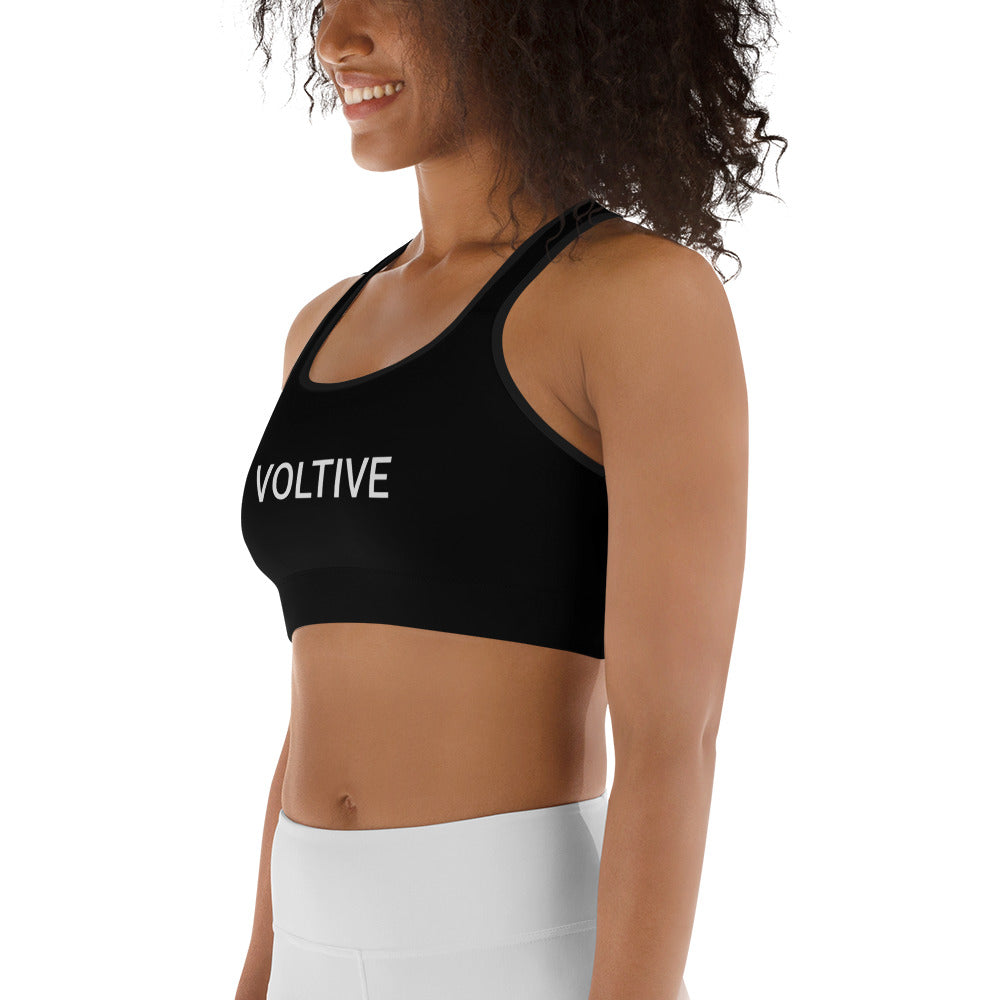 Voltive Sports Bra - Black