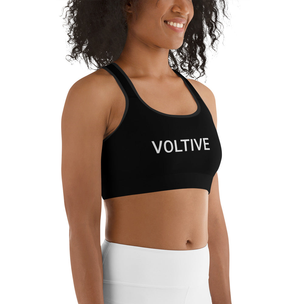 Voltive Sports Bra - Black