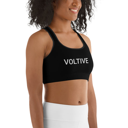 Voltive Sports Bra - Black