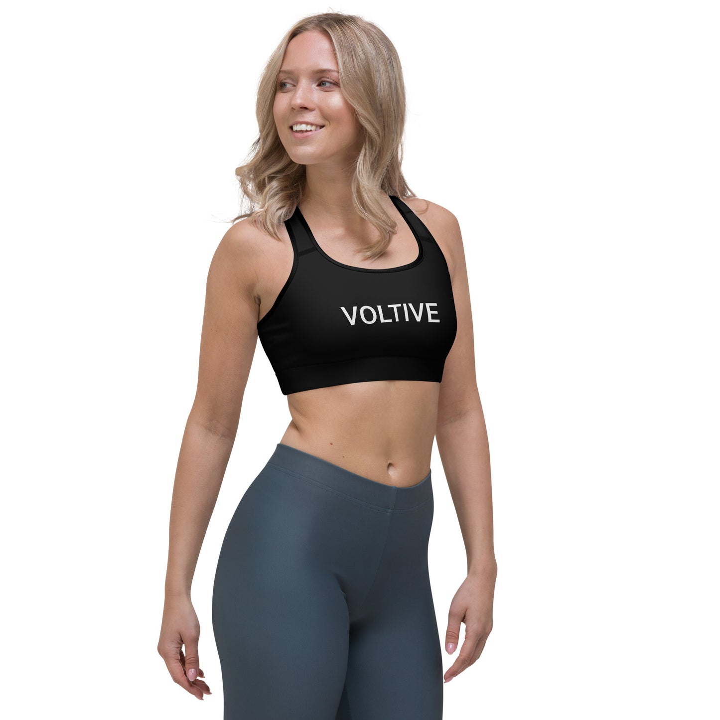 Voltive Sports Bra - Black