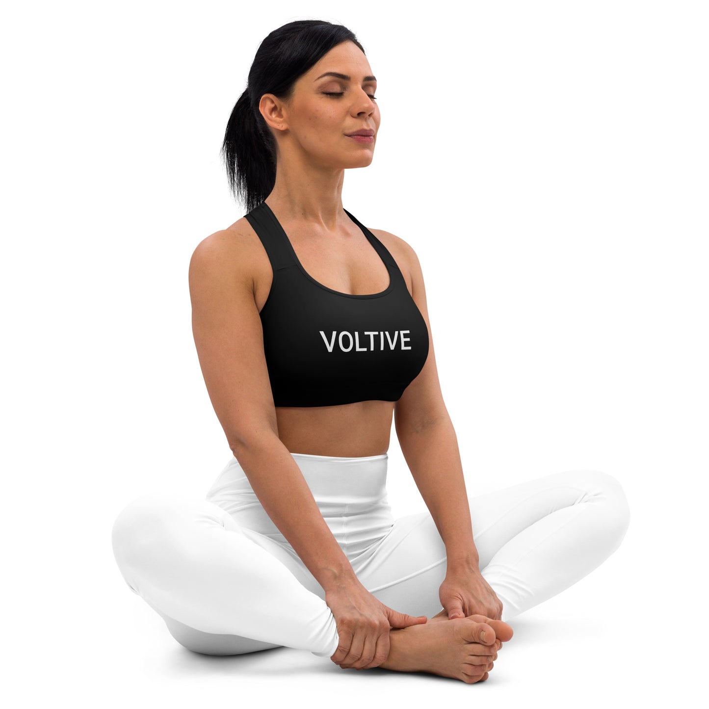 Voltive Sports Bra - Black