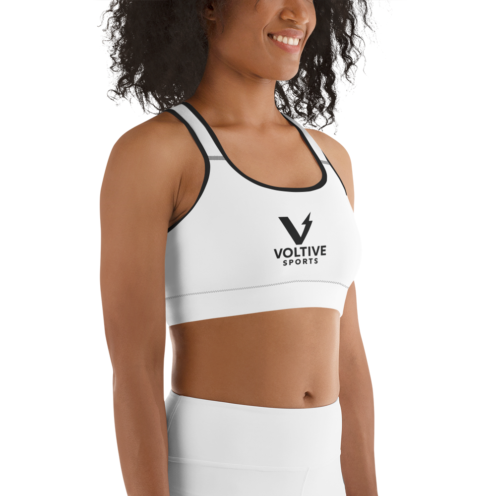 Voltive Sports Bra - White