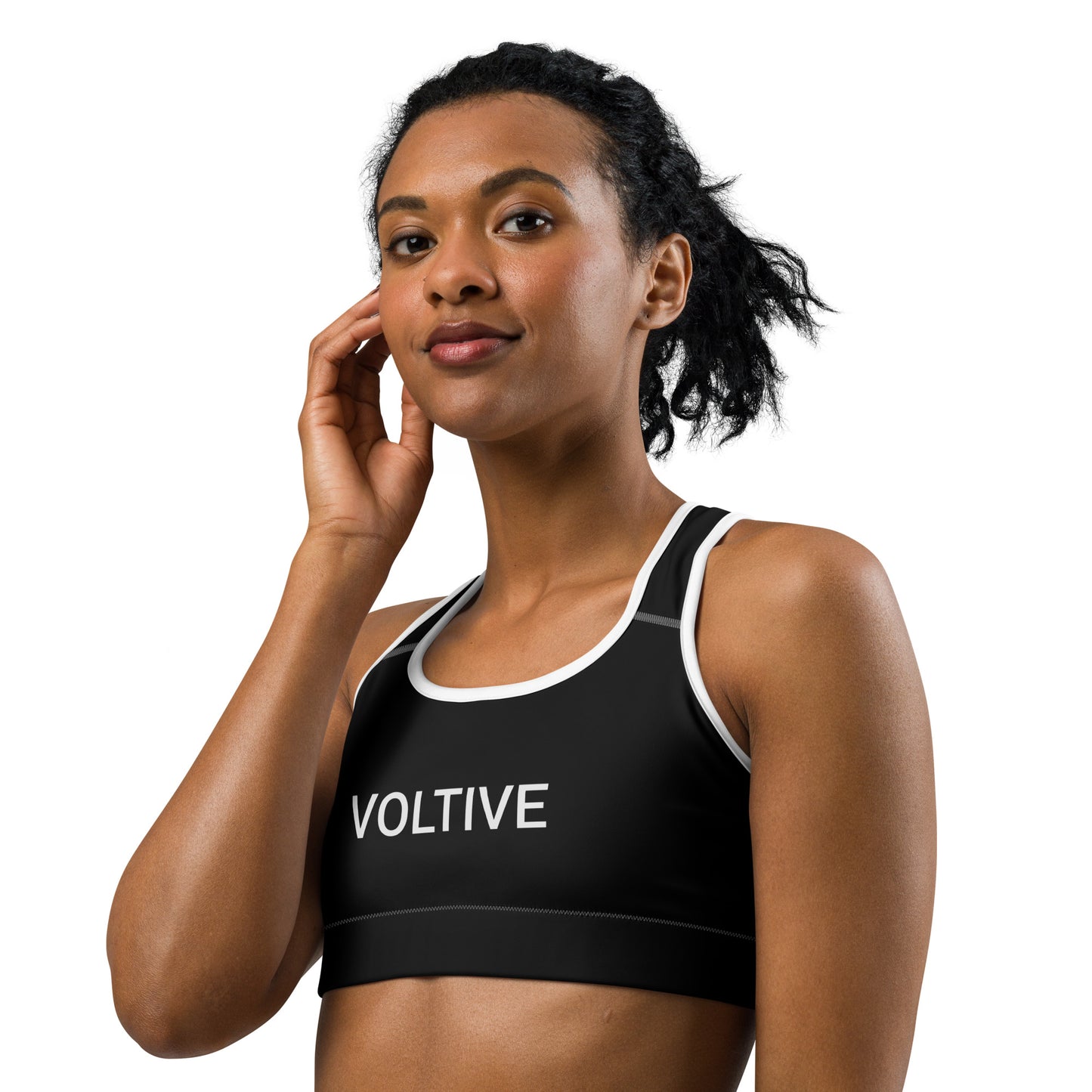 Voltive Sports Bra - Black