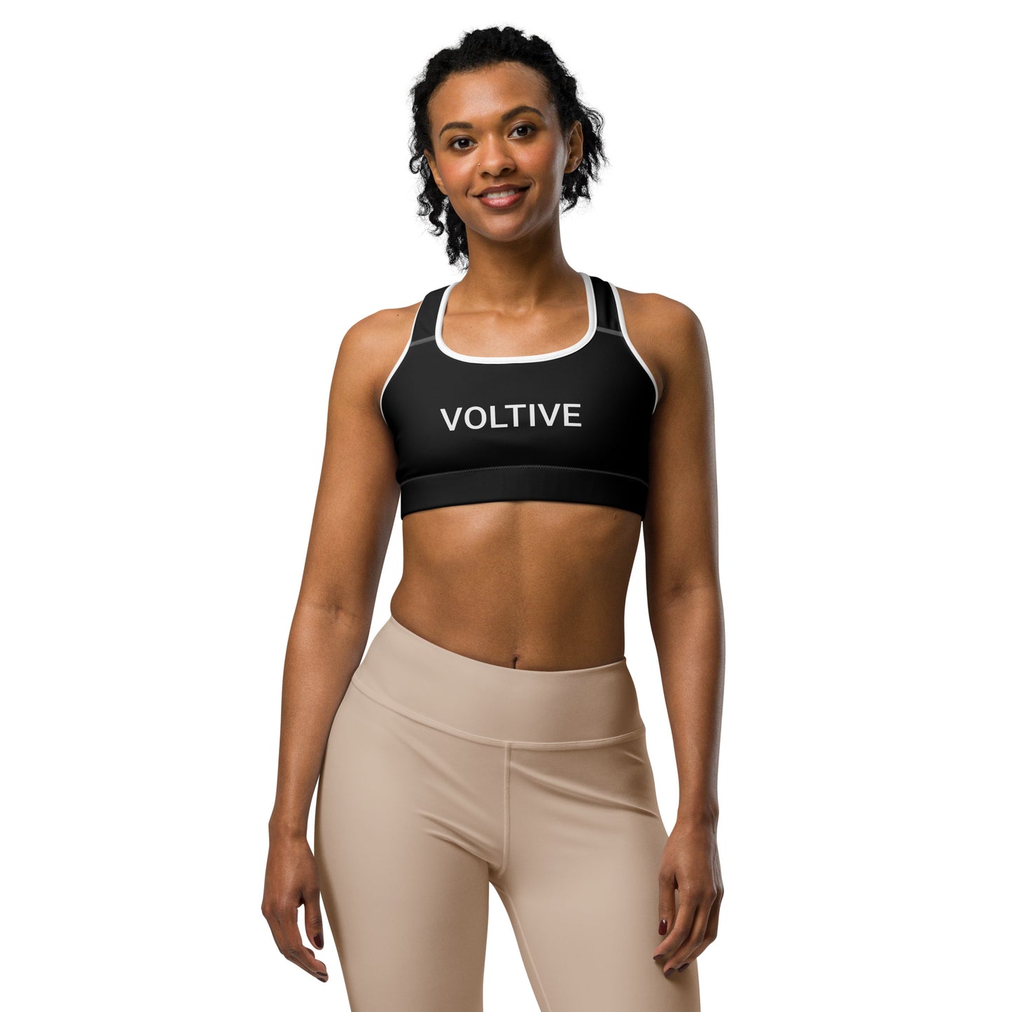 Voltive Sports Bra - Black