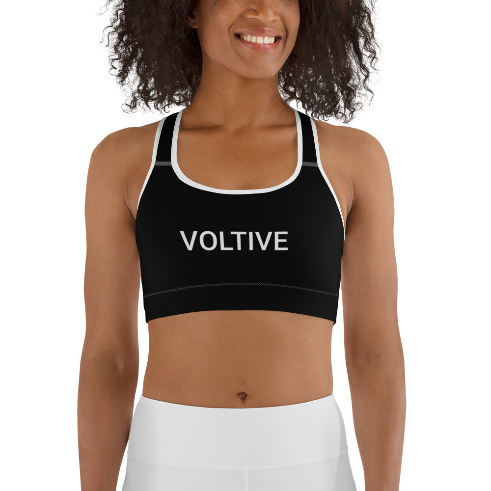 Voltive Sports Bra - Black
