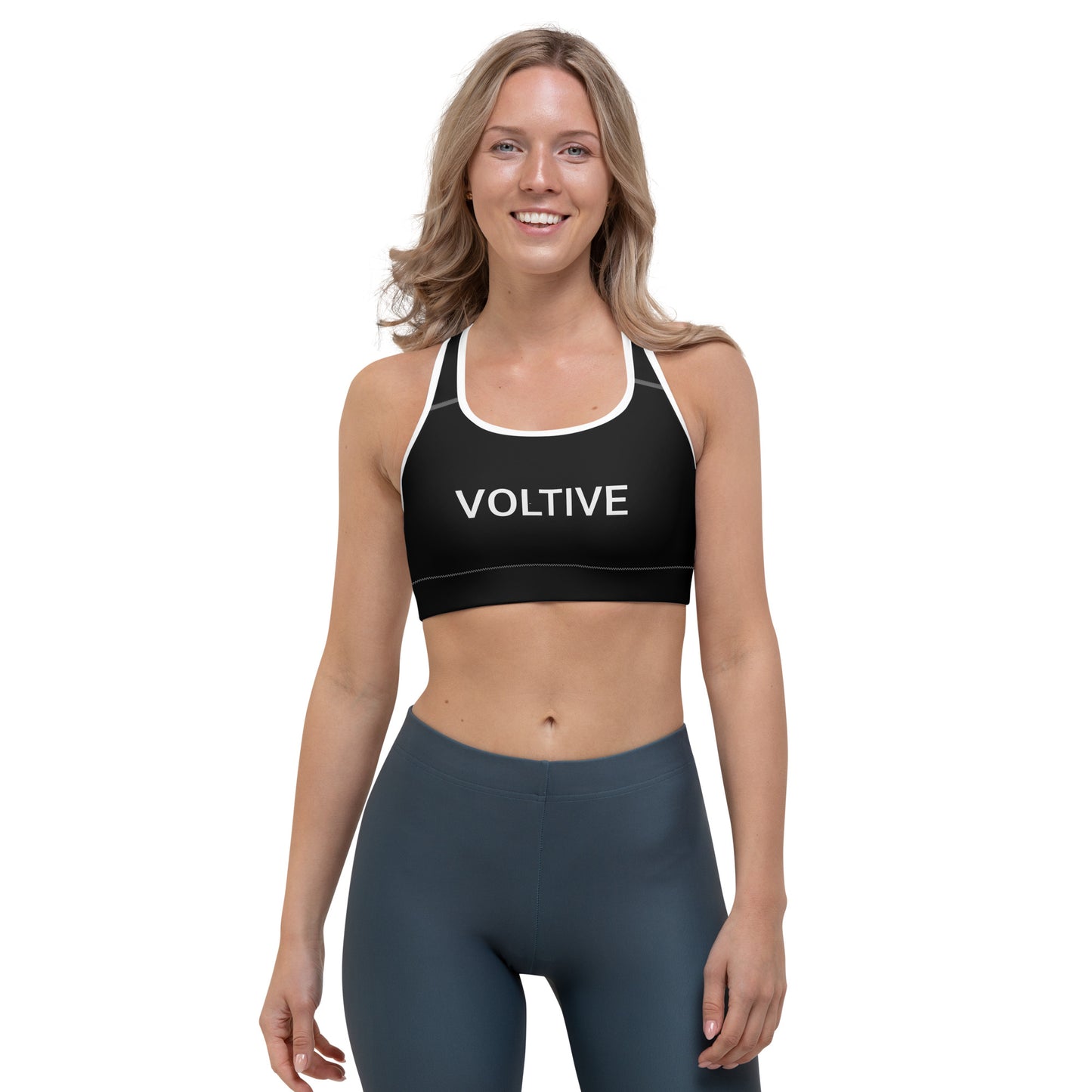 Voltive Sports Bra - Black