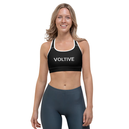 Voltive Sports Bra - Black