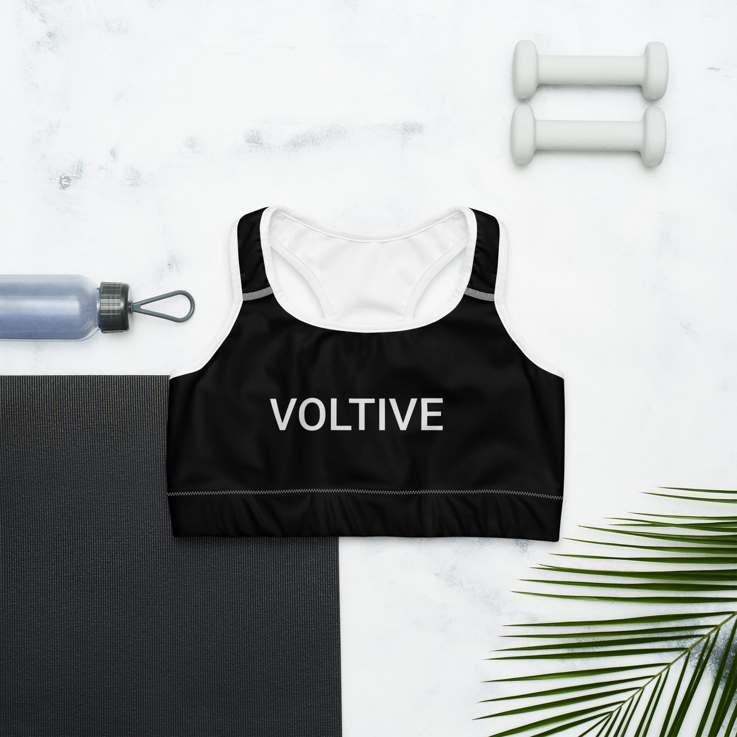 Voltive Sports Bra - Black