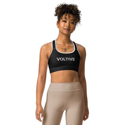 Voltive Sports Bra - Black