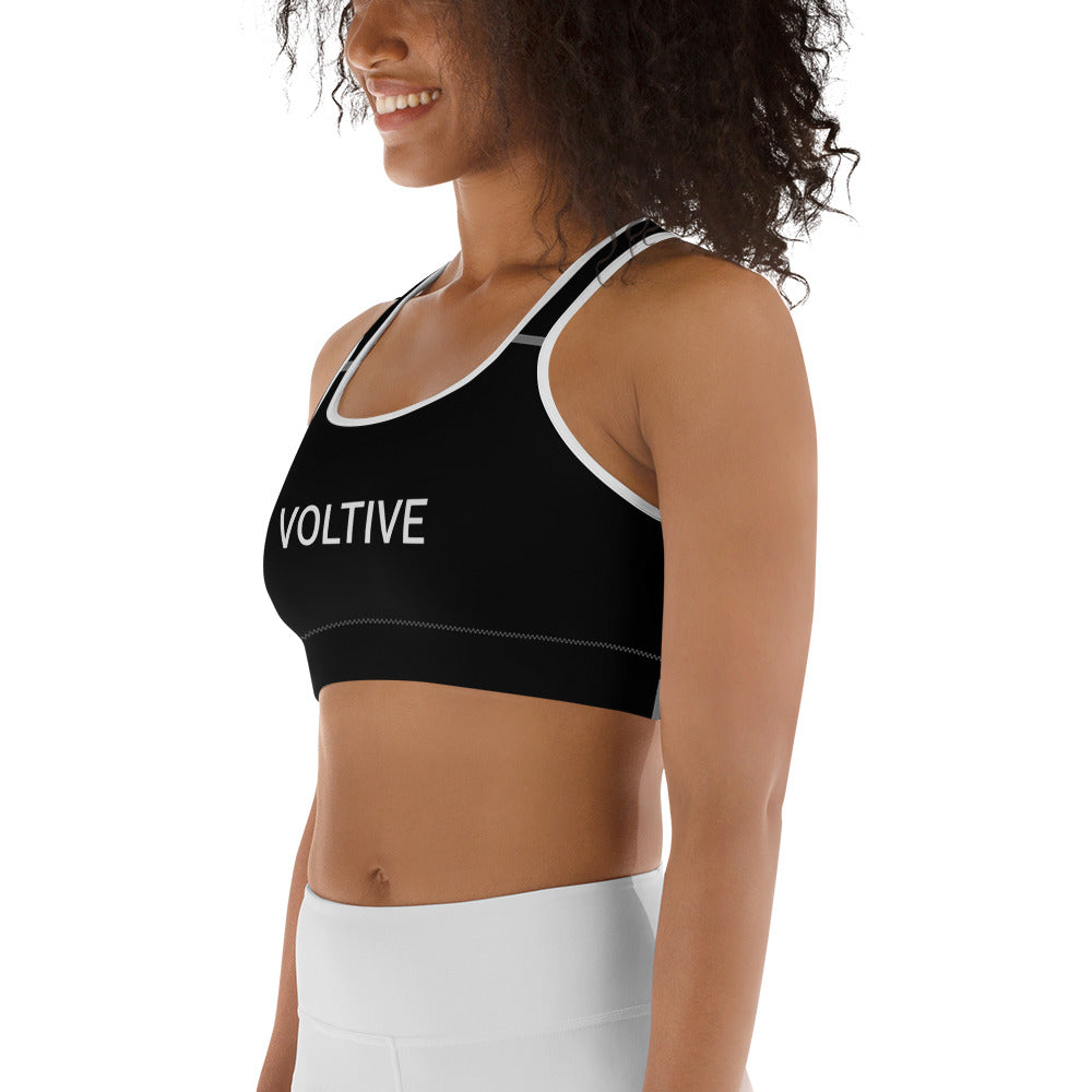 Voltive Sports Bra - Black