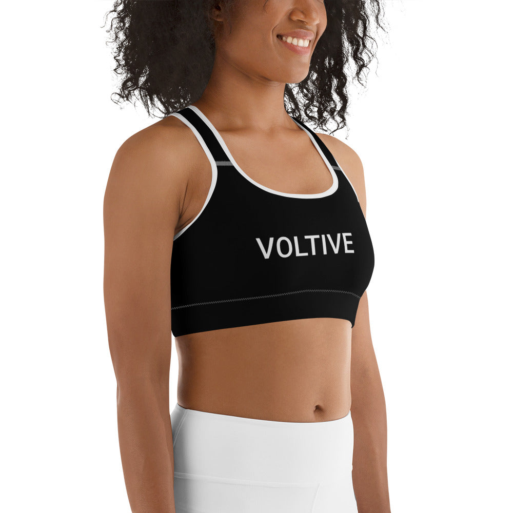 Voltive Sports Bra - Black