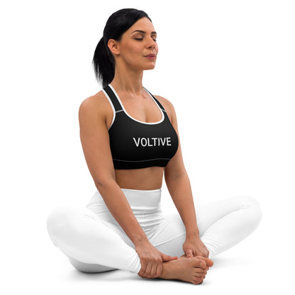 Voltive Sports Bra - Black