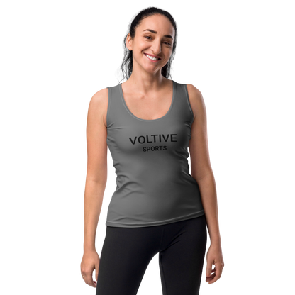 Voltive Women's Performance Tank Top - Grey