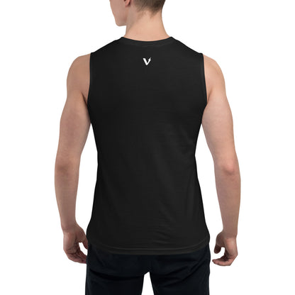 Voltive Unisex Muscle Shirt - Black
