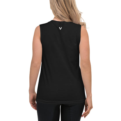 Voltive Unisex Muscle Shirt - Black